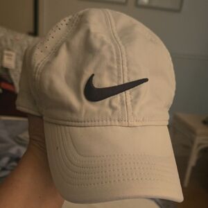 Nike White Sports Cap